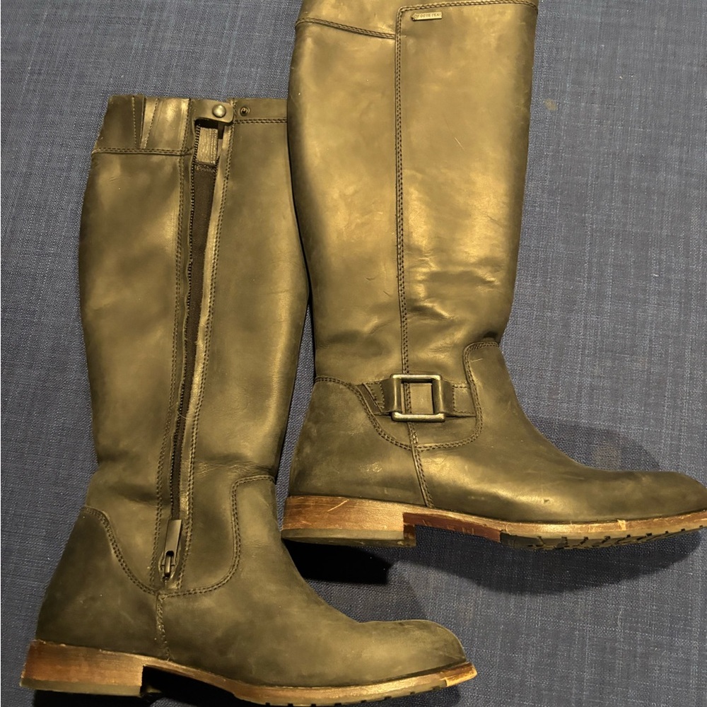 Dubarry of Ireland Women's Black Leather Riding Boots